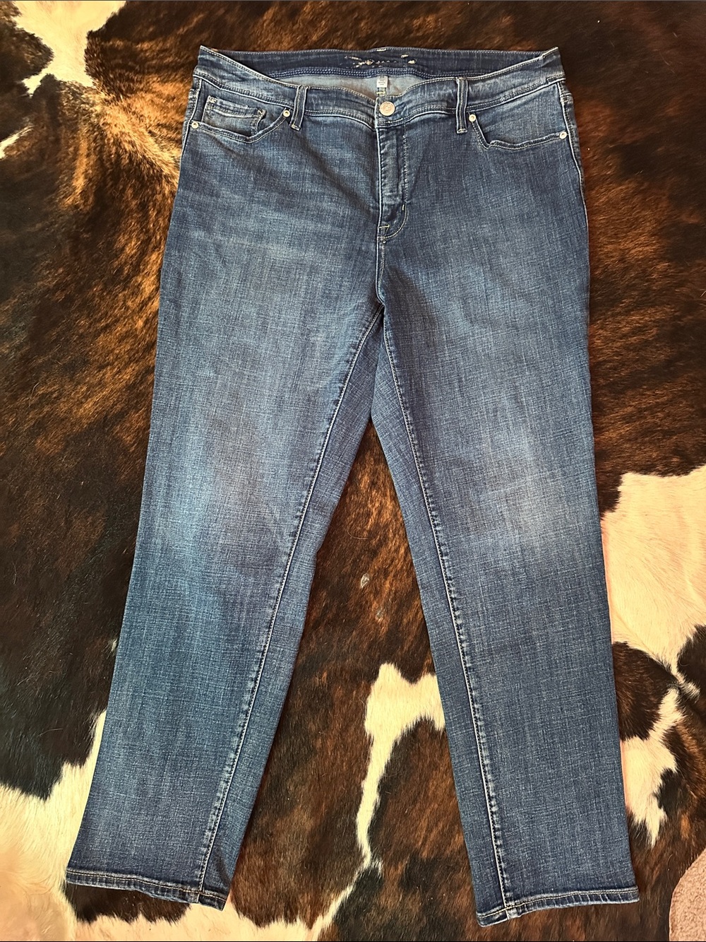 Seven7 Jeans Straight Leg with Stretch, Women's Size 20 - Picture 2 of 13